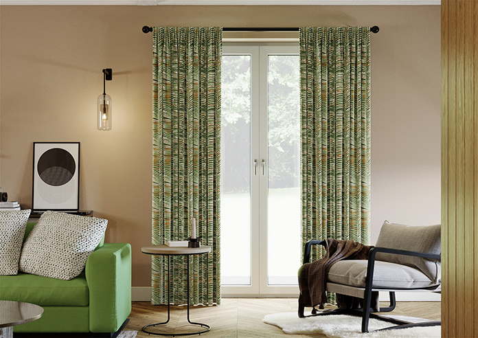 Melody Velvet, Rainforest - Made to Measure Curtains - Image 3